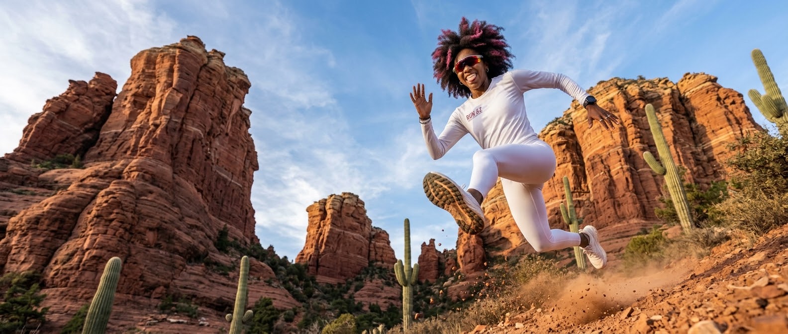 Tina running
